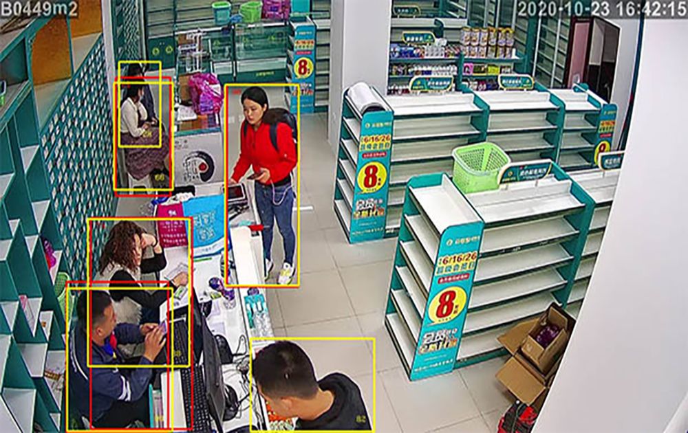 AI視頻聯網報警系統案例