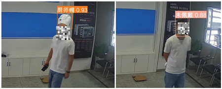 AI智能分析系統|AI視頻聯網報警系統|廚師帽監控報警系統