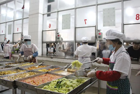 AI視頻聯網報警系統實現學校食品安全“立體式”監管 