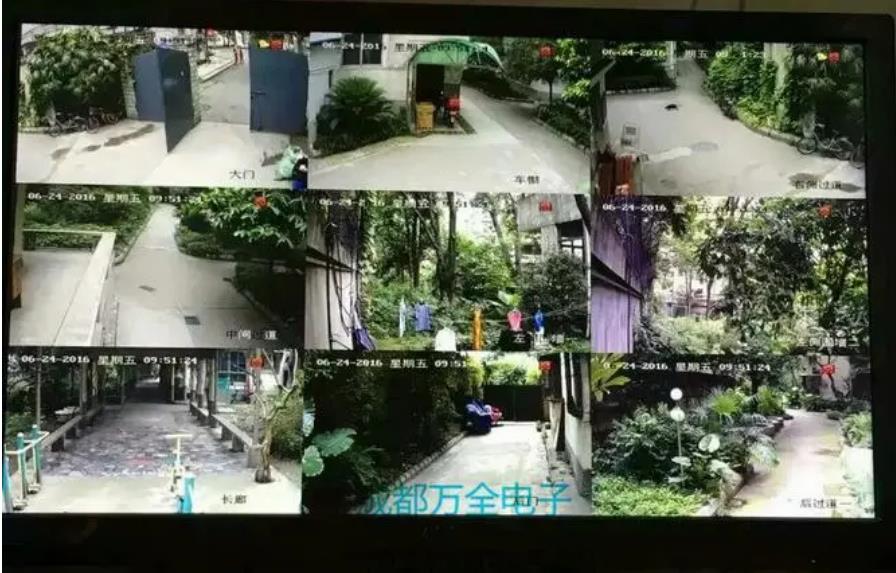 成都弱電工程公司通過AI監控攝像頭改建老小區公共視頻環境