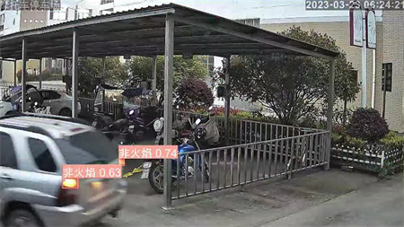 停車場監控系統通過AI視頻監控實現火焰識別報警服務 停車場監控系統通過AI視頻監控實現火焰識別報警服務